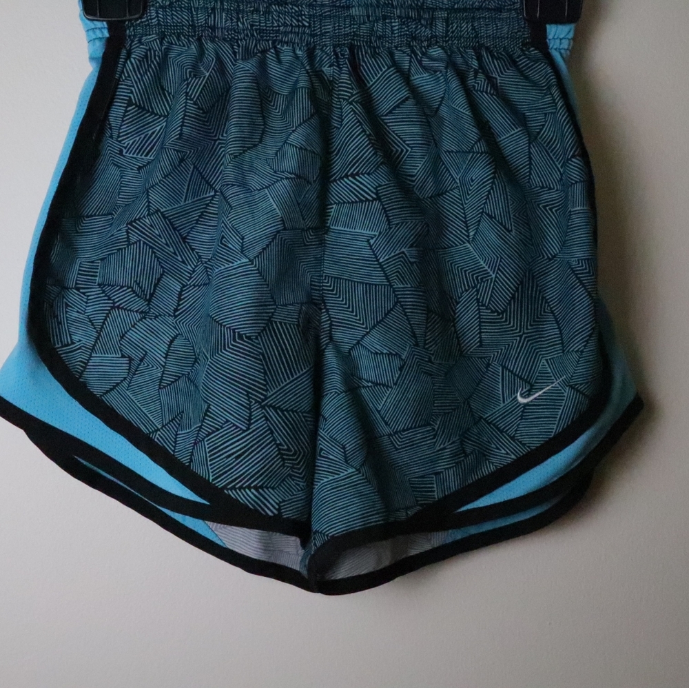 Nike Dri-FIT Canopy Tempo Blue Womens Running Short size XS